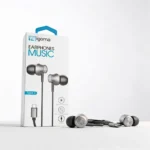 Audifonos Igoma Alambrico Tipo C Negro - Image 3