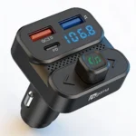 Cargador de Carro Transmisor Igoma Bluetooth Negro - Image 3