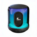 Parlante con Luces Xtech Bluetooth Negro