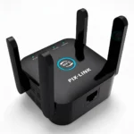 Router Jaltech Extensor Wifi 4 Antenna Plix Link Negro