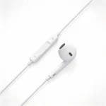 Audifonos Alambricos 3.5mm Control de Volumen Blanco - Image 2